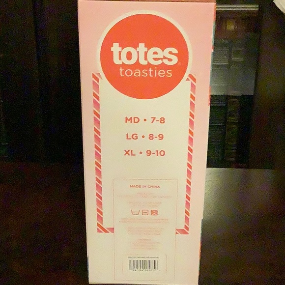 Totes Toasties Women's Memory Foam Chenille Slippers Medium 7-8, Color Henna - Picture 5 of 6